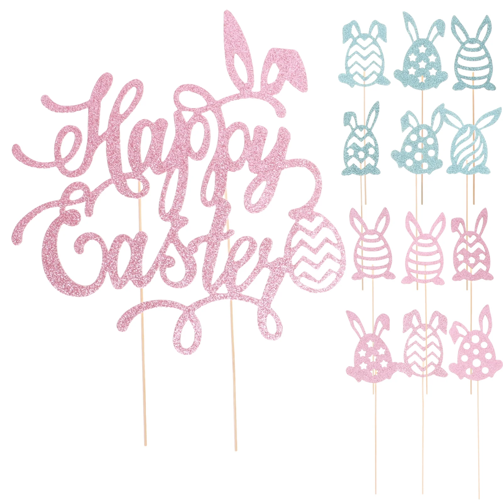 

Cake Pick Cupcake Topper Toppers Easter Decoration Bakingdiy Dessert Festival