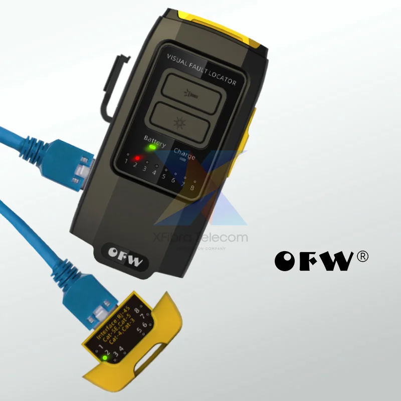 Промоакция визуальный мини-локатор неисправностей оптоволоконный кабель тестер