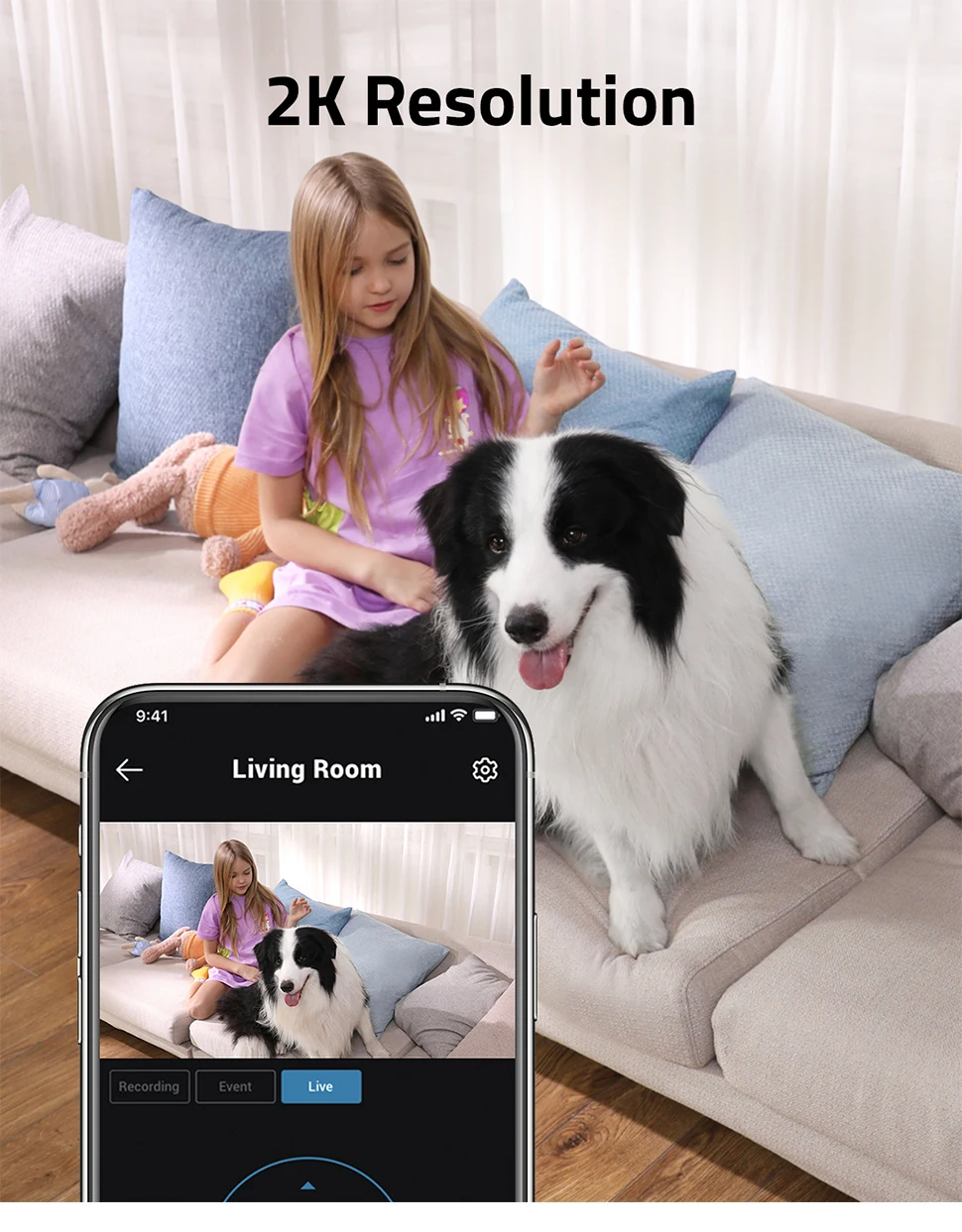 Цена Eufy IndoorCam Mini 2K, панорама и наклон, беспроводная камера с Wi-Fi, голосовой помощник людей и домашних животных, совместимость