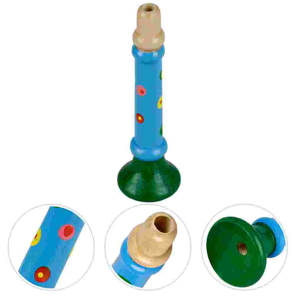 

Kids Music Toy Wooden Musical Instrument Brain Toys Creative Educational Practical Trumpets Funny Squiz Musics Interesting