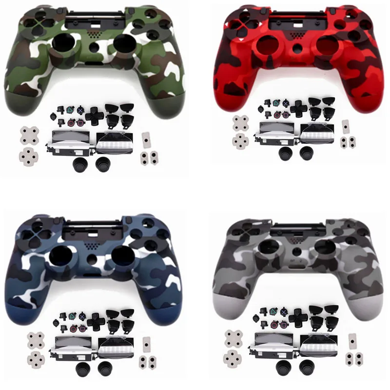Контроллер PS4 Pro JDM-055 передняя и задняя матовый жесткий пластик корпуса чехол для