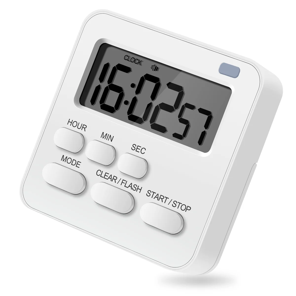 Кухонный таймер в виде яйца с часами цифровой Секундомер ЖК-дисплеем и громким