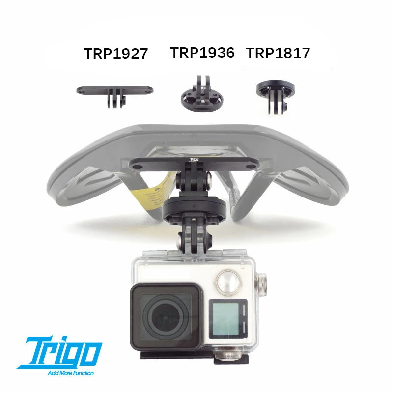 TRIGO TRP1927 Road Bicycle Saddle Base Sport Gopro Mount Aluminium Alloy Fixed Bracket Bike Accessories