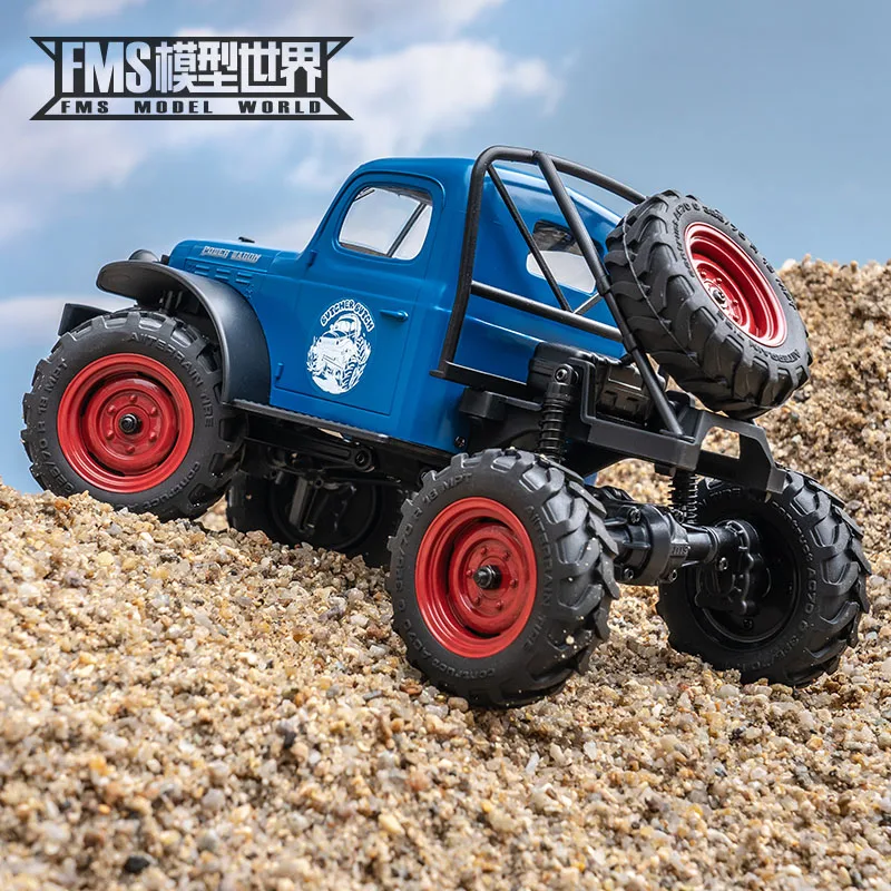 Фото Радиоуправляемый внедорожник FMS 1/24 FCX24 RTR Power Wagon 4WD для пустыни, песка, грунтовых дорог, коллекционная модель для хобби, игрушка для мальчиков и взрослых №2