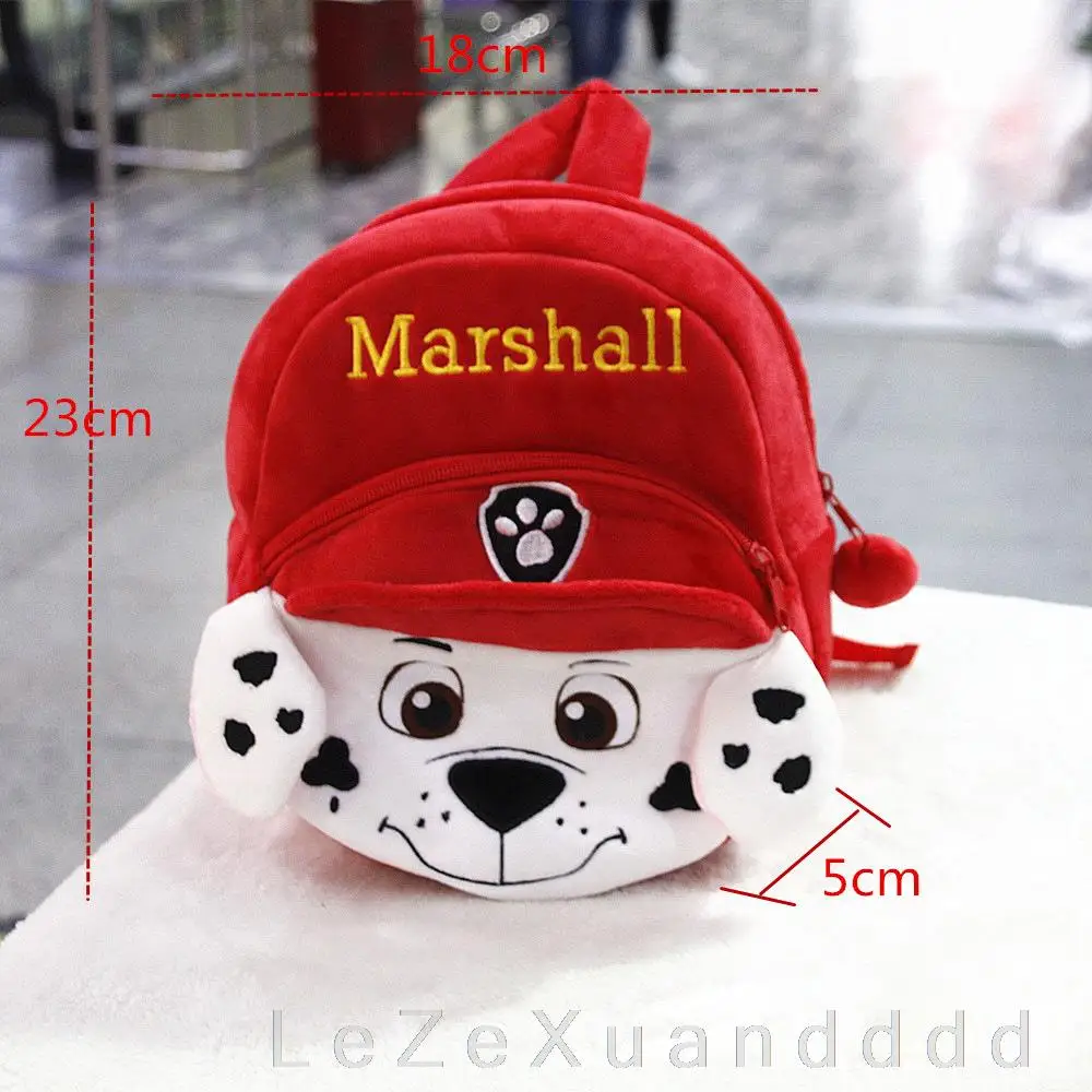 Кукла Щенячий патруль мультяшный плюшевый рюкзак маленькая школьная сумка с