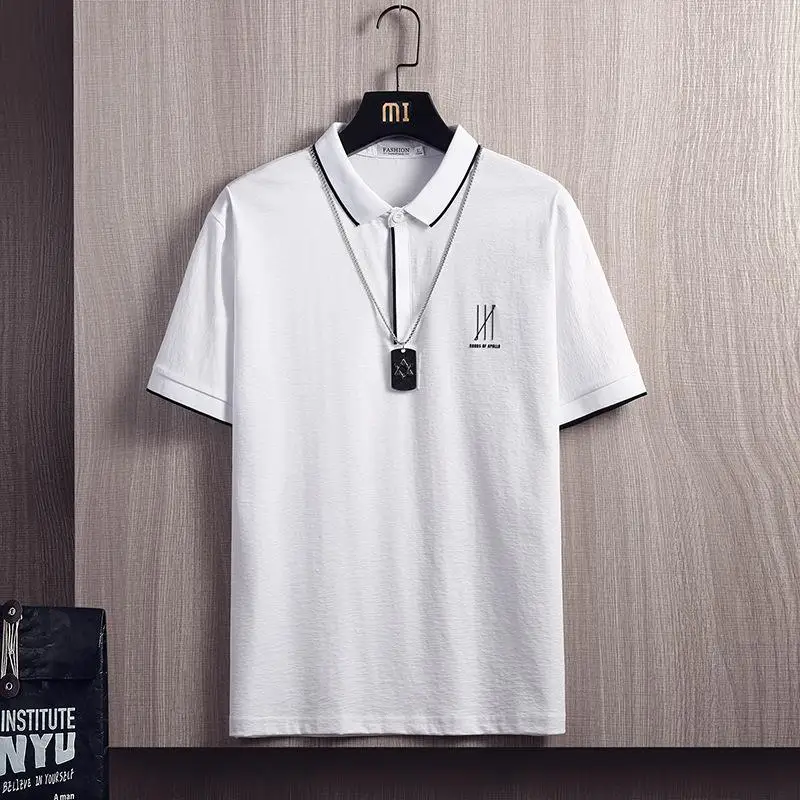

Luxurys Polo Shirts For Men New Polo ralph lauren Fitness Men's Clothing Hip Hop Polos Summer T-Shirt Eden park man T Shirts