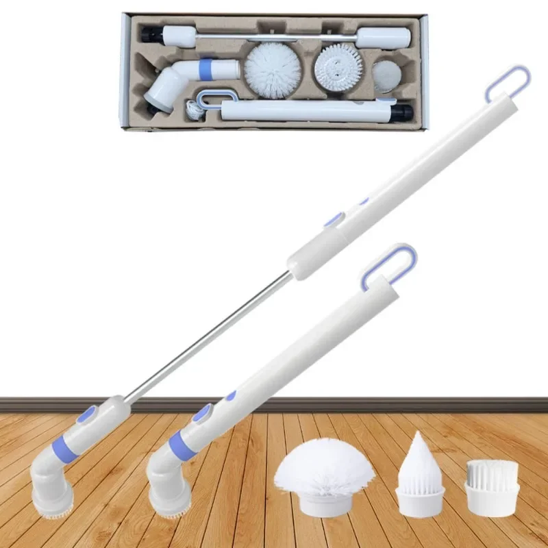 Электрический скруббер с турбонаддувом чистящая щетка аккумулятором