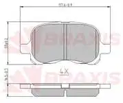 

AA0632 для тормоза BALATASI на COROLLA 98 AE111