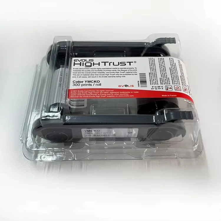 Фото Для оригинальной ленты YMCKO для принтеров Evolis Priacy/Zenius на 300 отпечатков. №2
