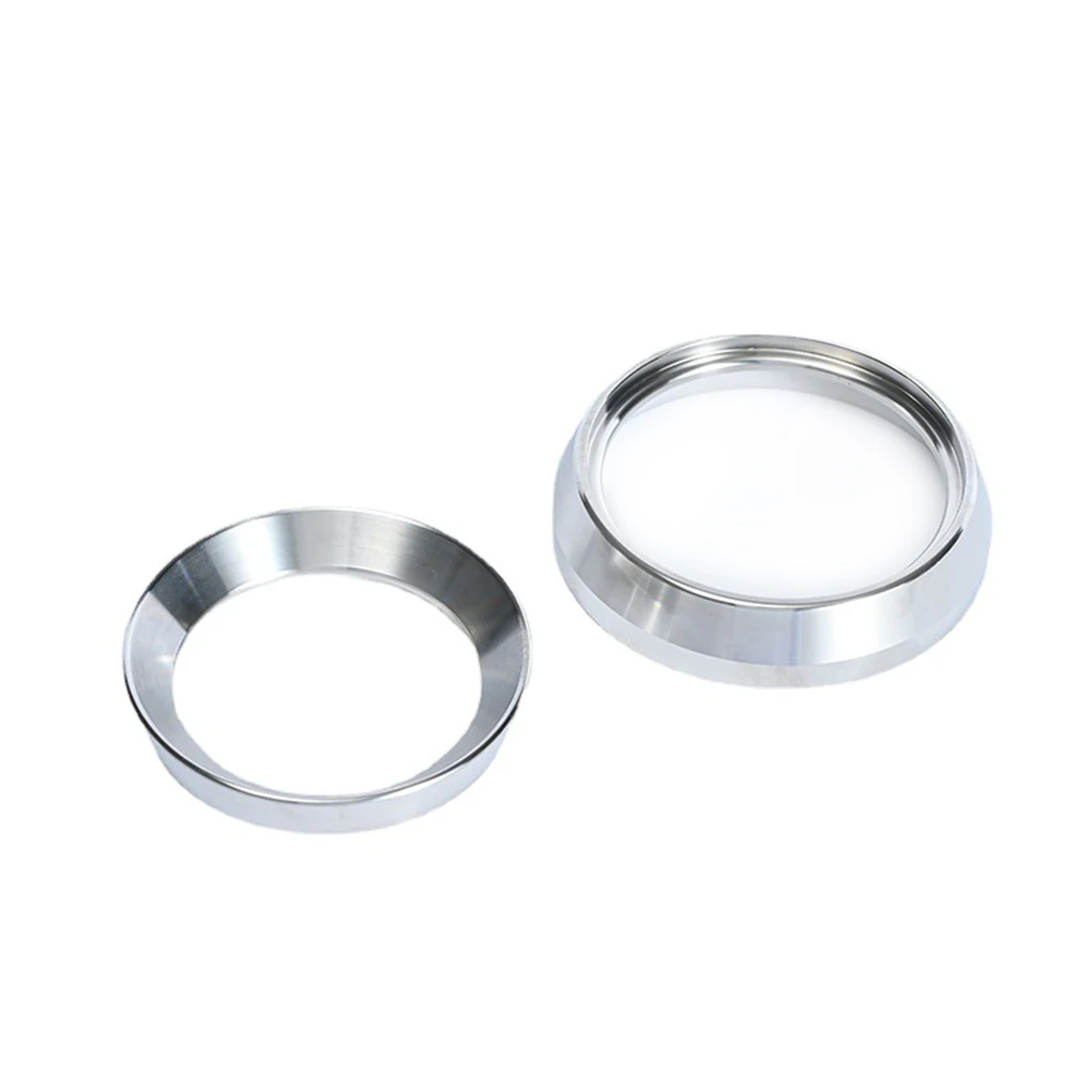 

Coffee Dosing Ring Brewing Funnel Stainless Steel Portafilter Replacement Beginner Professional Reusable Spare 54mm