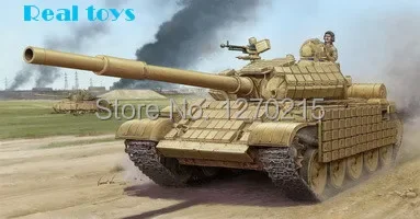 Модель Trumpeter 01549 1/35 Ирака Т-62 ЭРА 1972 комплект пластиковой модели в наличии