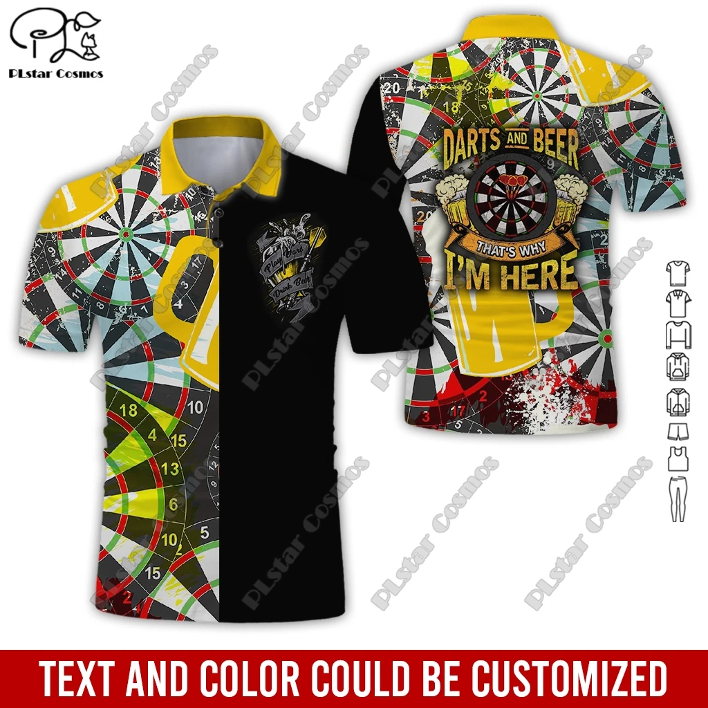 

Рубашка-поло с 3D принтом PLstar Cosmos, рубашка-поло с короткими рукавами и именем на заказ, униформа клуба, Уличная Повседневная мужская и женская рубашка-поло 2