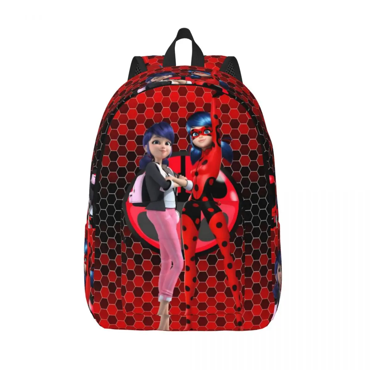 Miraculous Ladybug2 Модный и авангардный удобный студенческий рюкзак с принтом для
