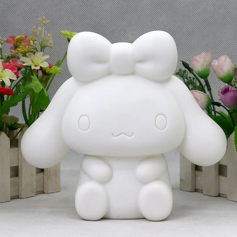 Kawaii Sanrio ручной работы Diy копилка Hellokitty аксессуары милый мультфильм аниме белая