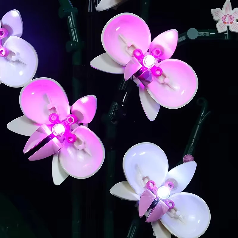 Комплект светодиодных фонарей сделай сам для LEGO Flower 10311 набор строительных