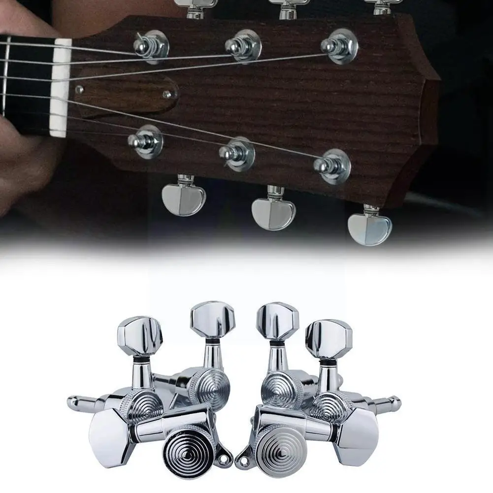 

Guitar Locking Tuners-1:18 Lock String Tuning Pegs Machine Replacement T7e1
