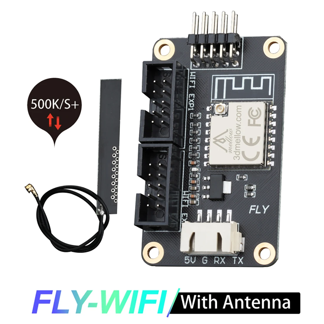 

FLY Wifi Antenna V1.0 Board RepRap Firmware RRF Duet Wifi Control For FLY-F407ZG SKR V1.3 V1.4 Turbo MKS SGen L V1.0