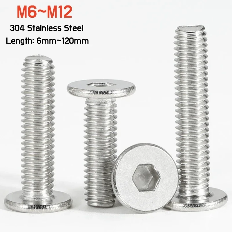 

Болты из нержавеющей стали M6 M8 M10 M12