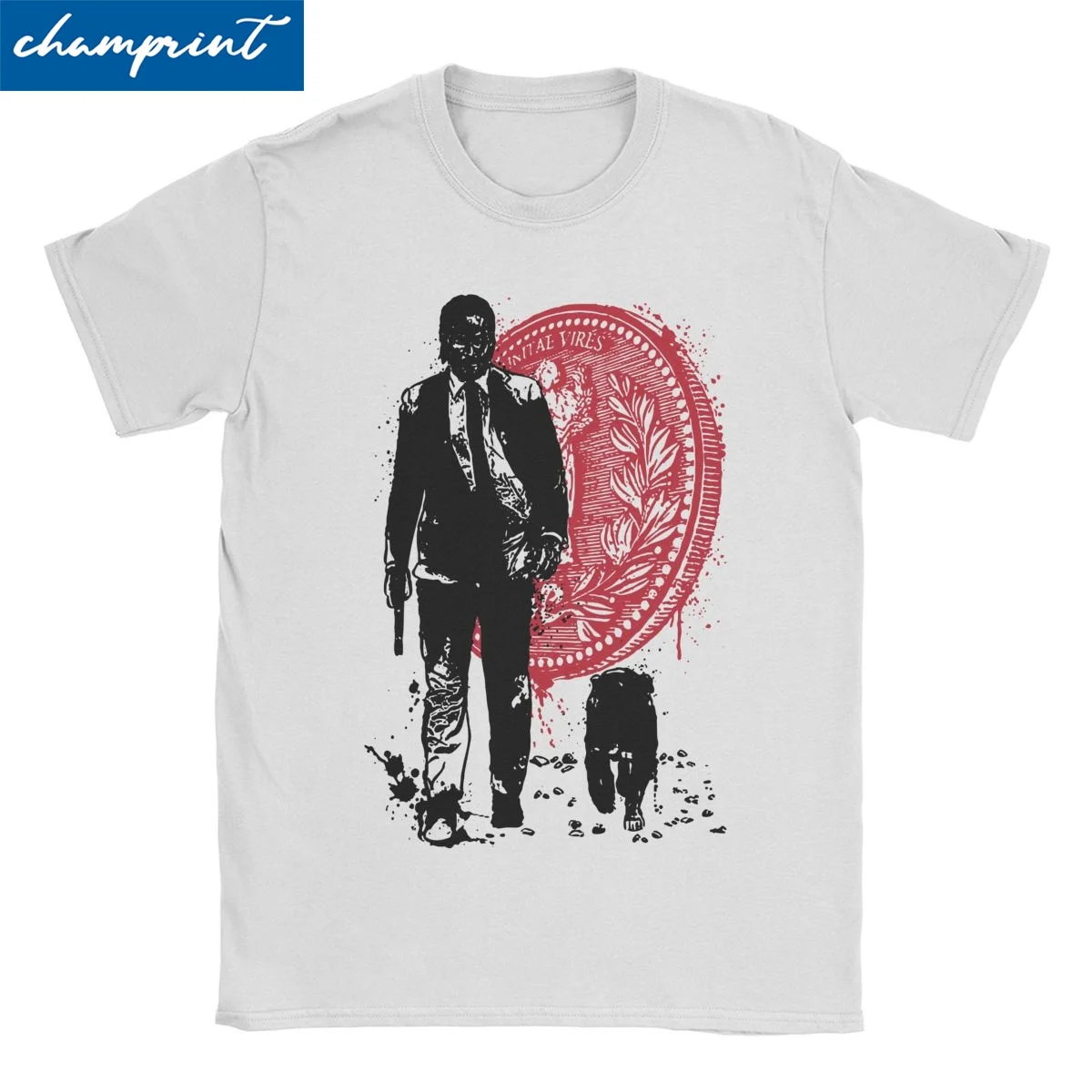 Футболка Мужская/женская из чистого хлопка с коротким рукавом