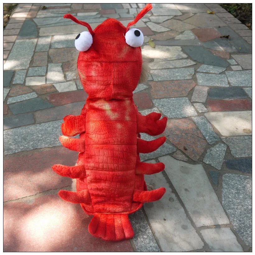 

Dog Halloween Costume Lobster Funny Dog Transformed Into Small Dog Cat Costume Dog Clothes for Medium Dogs dog accessories