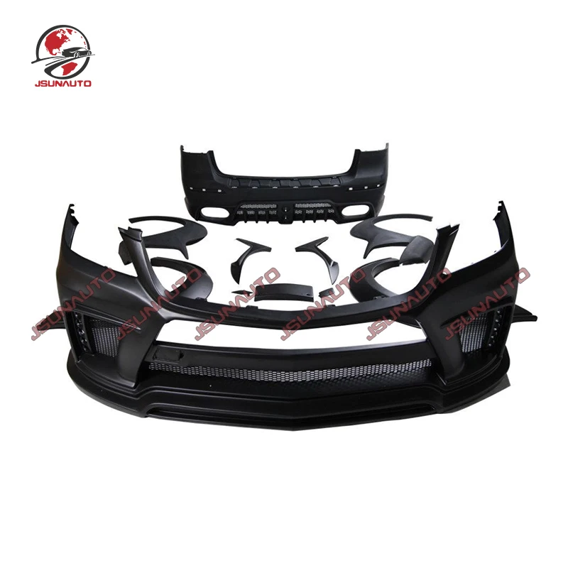 Неокрашенная тюнинг WD ФАП передний задний бампер боковые юбки для W166 ML300 350 ремонт