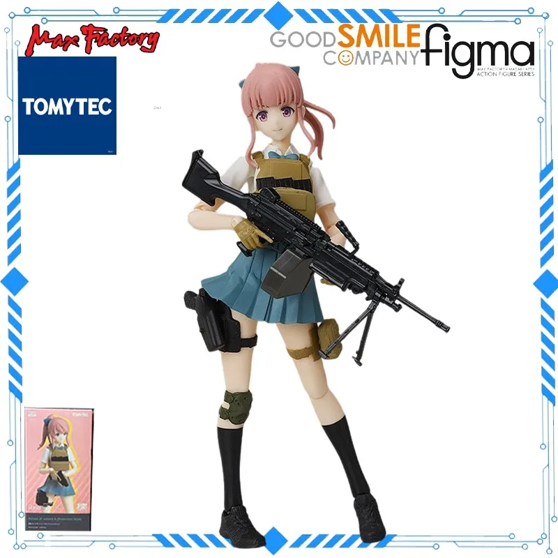 Фото Оригинальная фигурка Max Factory от TOMYTEC Figma #   Коллекционная модель мобильной куклы JK SP-157 с миниатюрным оружием, ручная работа, подарок №3