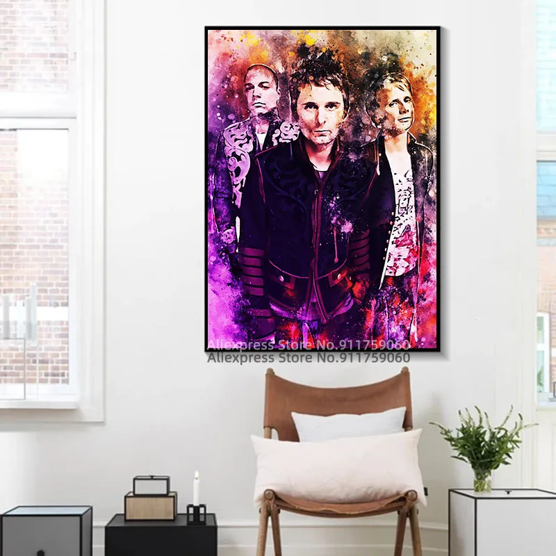 Muse плакат и печать на холсте картина стену художественное украшение |