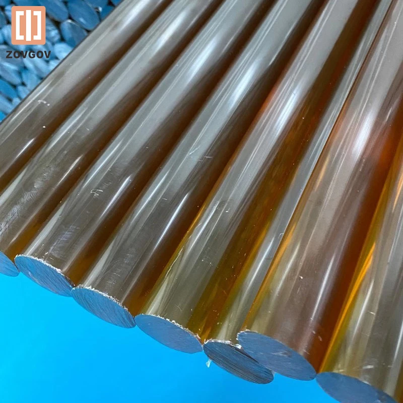 PEI Ultem стержень 30 мм 35 40 45 Янтарная палочка из полиэфиримида натуральный черный