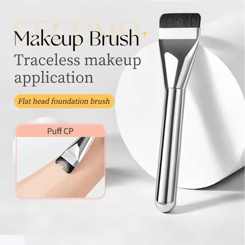 1 шт. кисть для нанесения основы под макияж и черный блендер ультратонкая губка