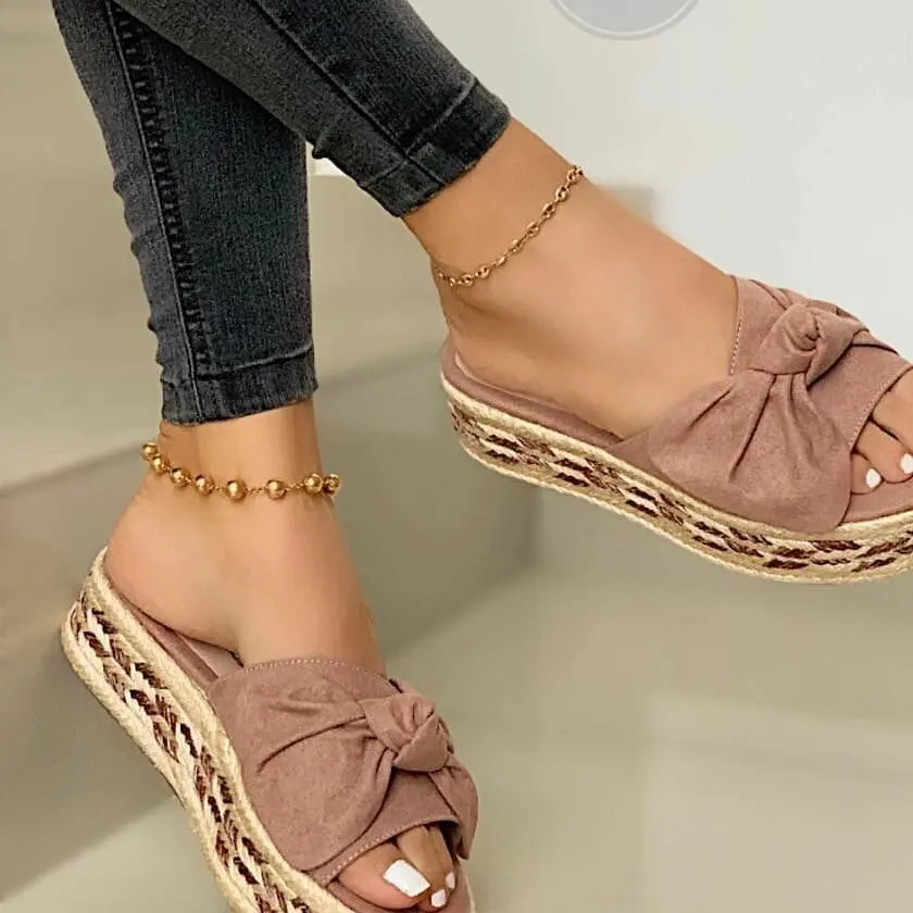 

Womens Sandal Platform Heels Wedges Sandals Shoes Fashion Women Sandals Summer Indoor Outdoor Shoes for Women plus size 43