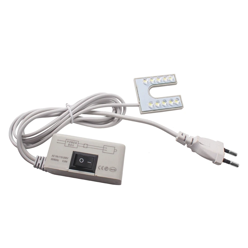 

LED Sewing Machine Light Magnetic Mounting Base Working Gooseneck Lamp For Lathes,Drill Presses,Workbenches