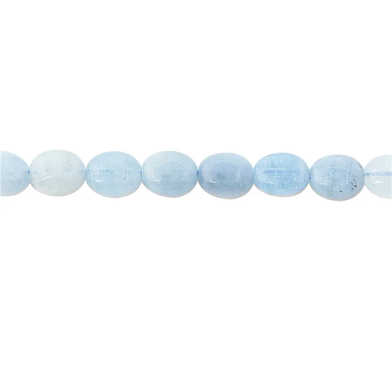 

Natural Stone Amazonite Aquamarine Labradorite Oval Beads Size 6X8 8x10MM For Jewelry Making DIY Bracelet Necklace