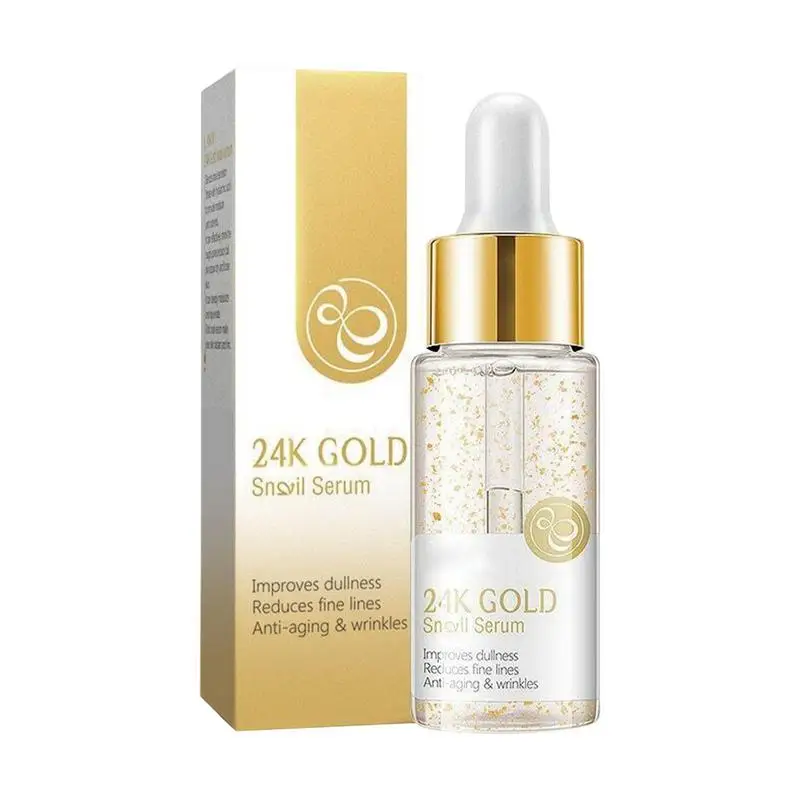 

Gold 24k Essence For Face 24K Gold Aging Proof Face Serums Moisturizer Essence For Day And Night Wrinkles Reduction Re-Activate