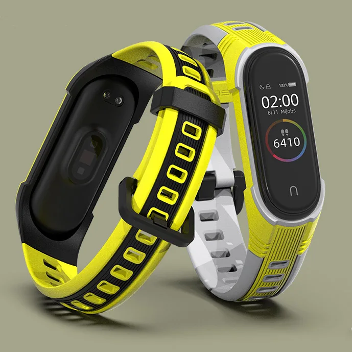 

Strap New Style For Mi Band/4/3 Sport Silicone Bracelet Smart Watch Bracelet