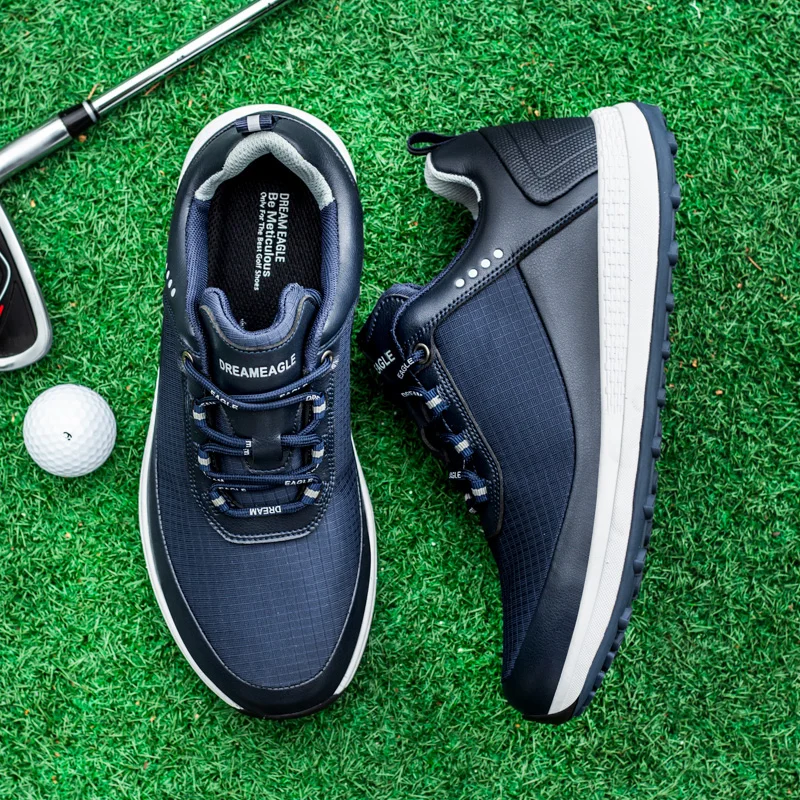 Men's High-quality Golf Shoes, Spikeless Golf Training Shoes, Professional Outdoor Fitness Shoes, Men's Golf Shoes Size 39-48