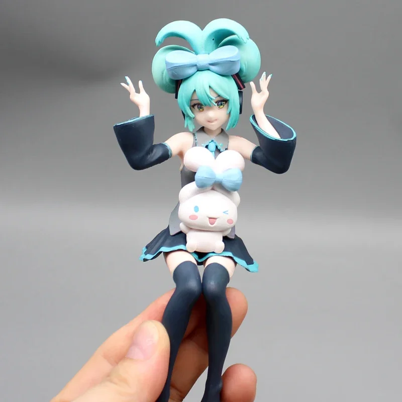 Фигурки аниме Hatsune Miku Rem Hatsune Miku, экшн-фигурки, нажимная пузырьковая лапша, 15 см, коллекционная модель из ПВХ, игрушки, подарки на день рождения (art.: 3920c89999491) - 3920c89999491
