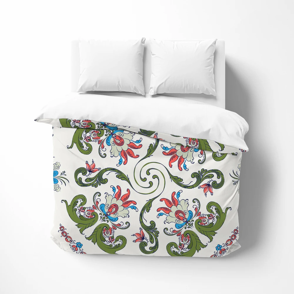 

1Pc Luxury Duvet cover Quilt Cover Blanket/Comfortable Case Bedding 140x200 150x200 135x200 Customized size Euporean green