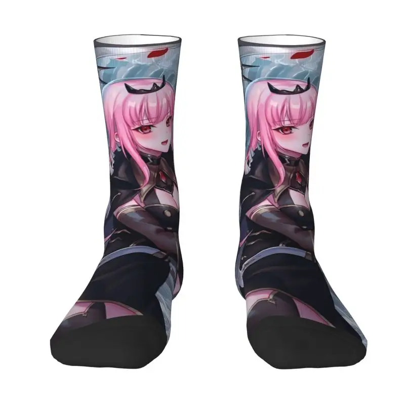 

Новинка, мужские кавайные носки Hololive в стиле мори каллиопа, теплые удобные носки унисекс с 3D-принтом, с героями мультфильмов, аниме, ТВ