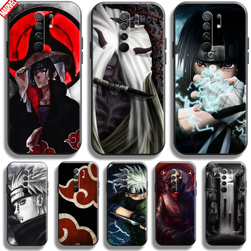 

Anime Naruto Akatsuki For Xiaomi Redmi 9 Phone Case For Redmi 9 Funda Coque Silicone Cover Carcasa Black