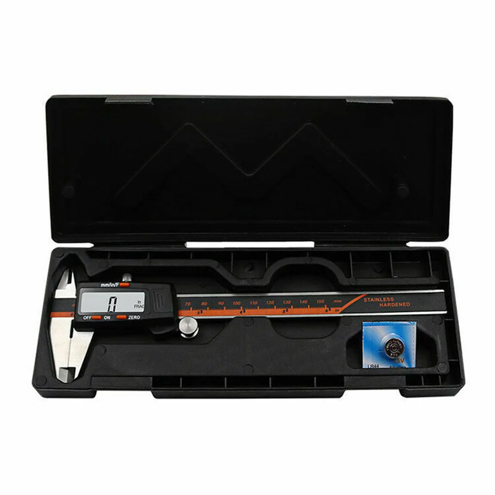 

0~150mm LCD Display Digital Vernier Caliper Ruler Gauge Precise Measuring Tool Stainless Steel