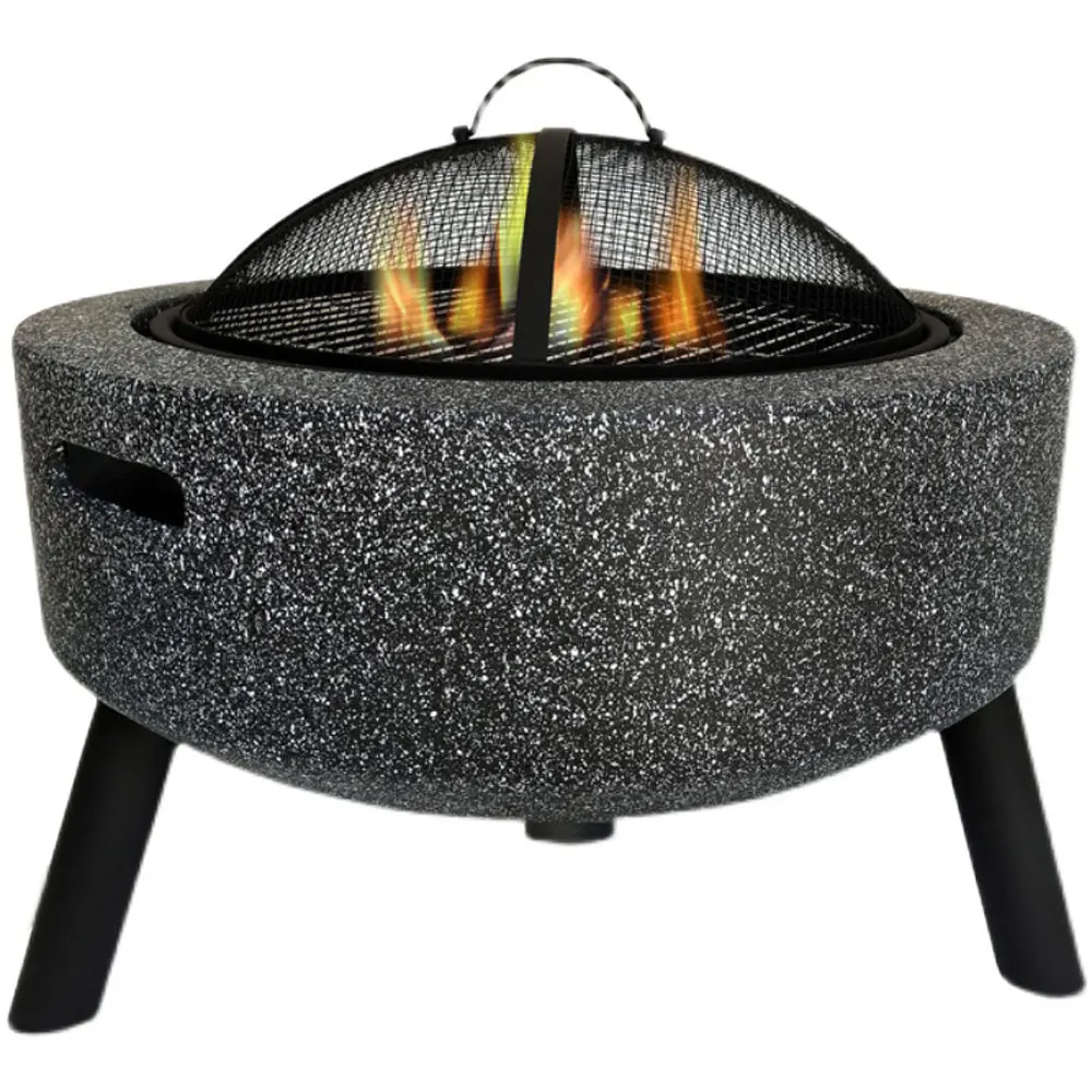 Garden Barbecue Grill Barbecue Table Household Non-Smoking Multi-Functional Outdoor Charcoal Grilled Brazier Heating BBQ