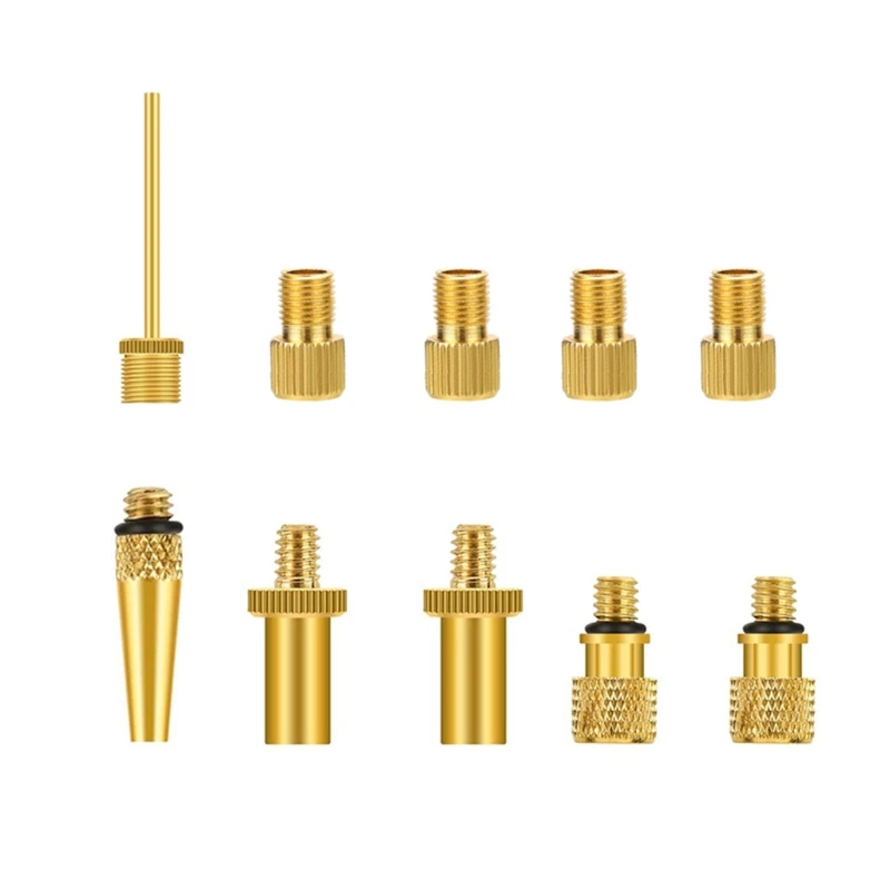 QM велосипедный адаптер для шиномонтажного клапана шаровой насос игольчатая