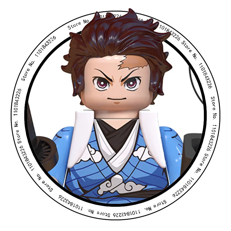 Лидер продаж 2024 игрушки WM6138 конструктор с клинком рассекающего демонов