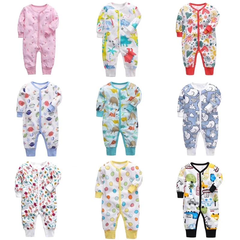 

Newborn Baby Boys Girls Snug Fit Footless Cotton Baby Pajamas