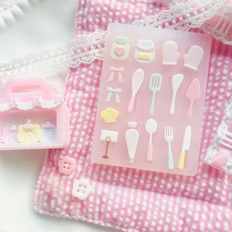 Антипригарные силиконовые формы для помадки легкого приготовления десертов