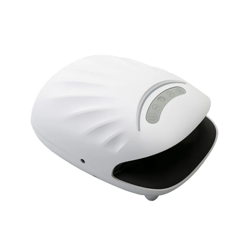 

Esino Patent Function ODM Hand Massage Roller Shiatsu Heated Air Pressure Shell Palm Hand Massager with Heat