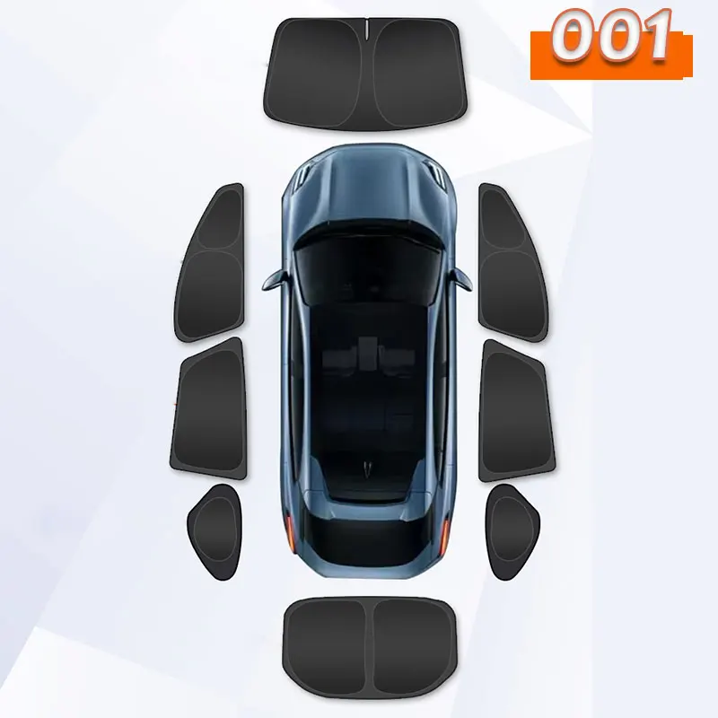 Для ZEEKR 001 2021-2025 автомобильный солнцезащитный козырек на окно защита от