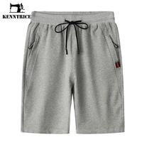 kenntrice sweat shorts for men summer new fashion classic brand knitting pants cotton fitness workout sweatpants beach shorts