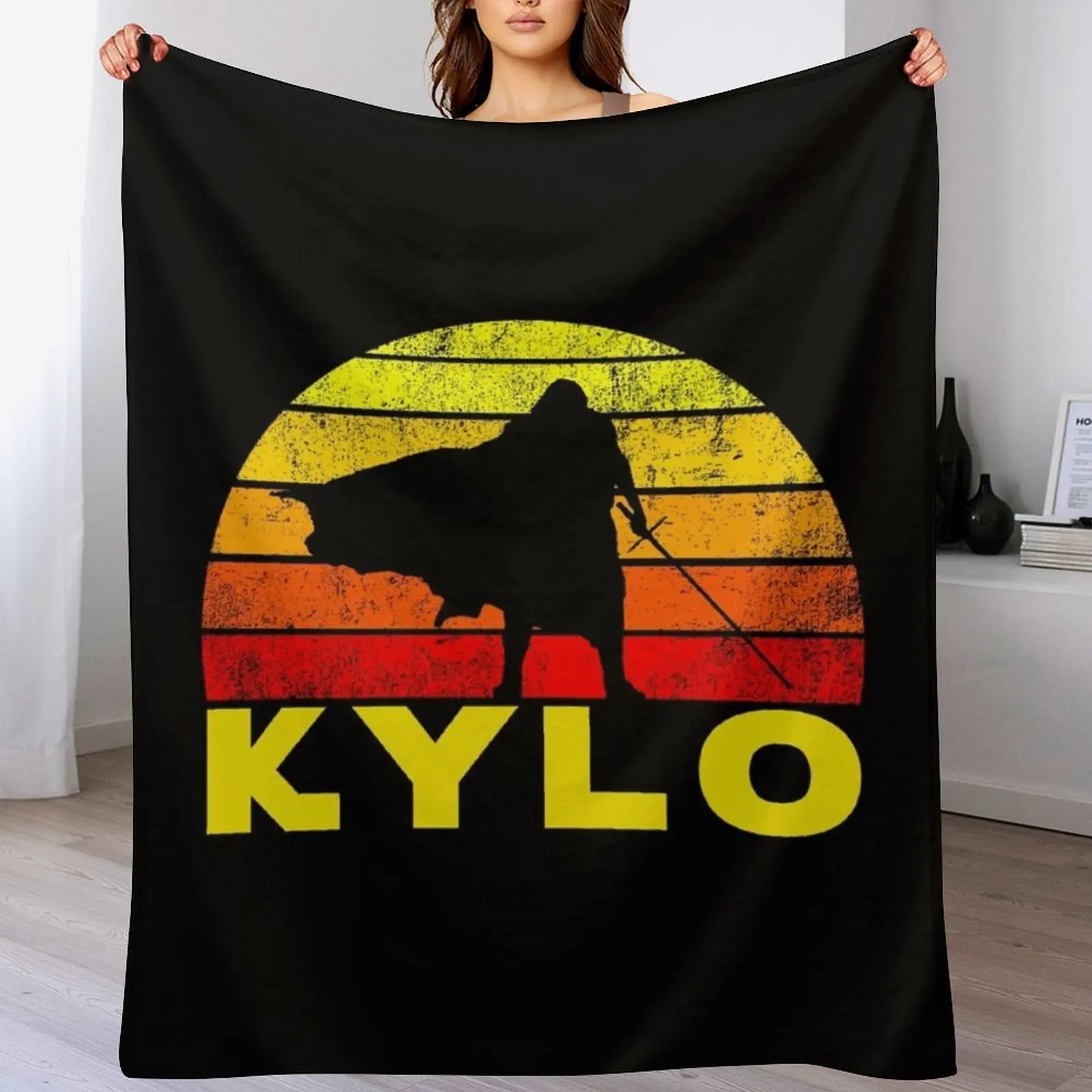 Новое желтое одеяло KYLO retro Vol.1 для дивана декоративные одеяла диванов самые