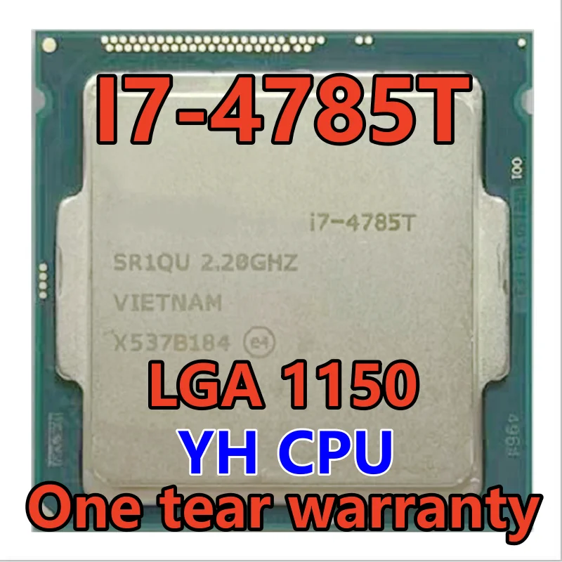 

i7-4785T i7 4785T SR1QU 2.2 GHz Quad-Core CPU Processor 8M 35W LGA 1150